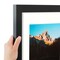 ArtToFrames 17x20" Matted Picture Frame with 13x16" Single Mat Photo Opening Framed in 1.25" Black and 2" Mat (FWM-3926-17x20)